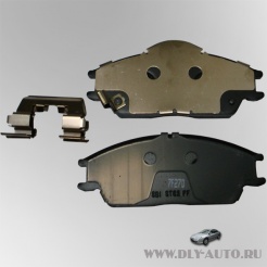 HYUNDAI Accent  колодки тормозные ATS